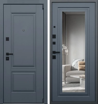 Дверь Гермес Неоклассика с зеркалом "Elit"